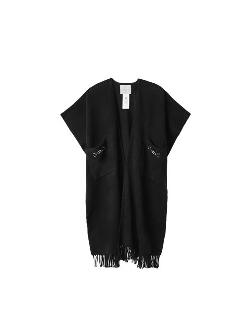 Poncho, donna, logato. GAELLE PARIS | GAACW02523NE01